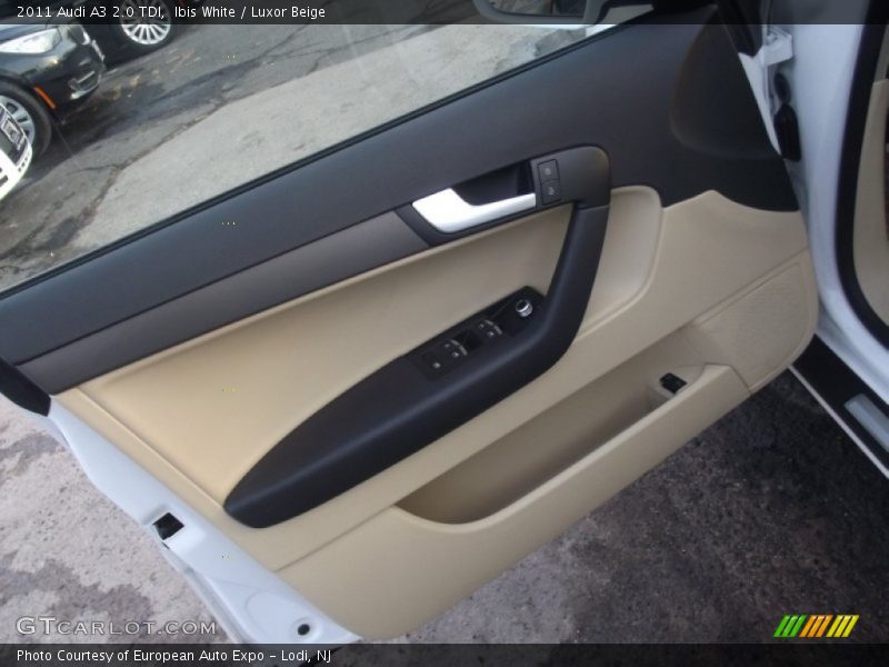 Ibis White / Luxor Beige 2011 Audi A3 2.0 TDI