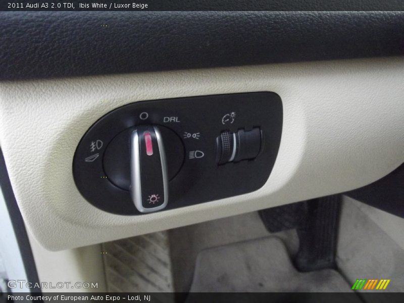 Controls of 2011 A3 2.0 TDI