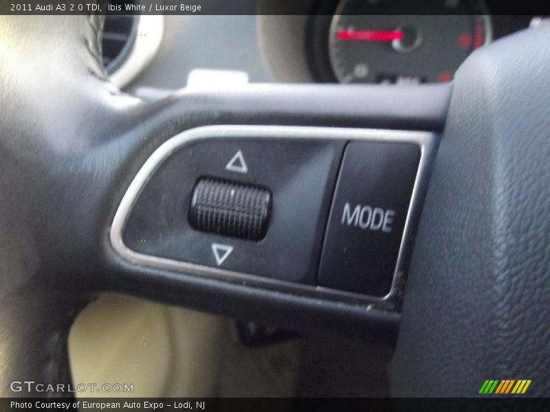 Controls of 2011 A3 2.0 TDI