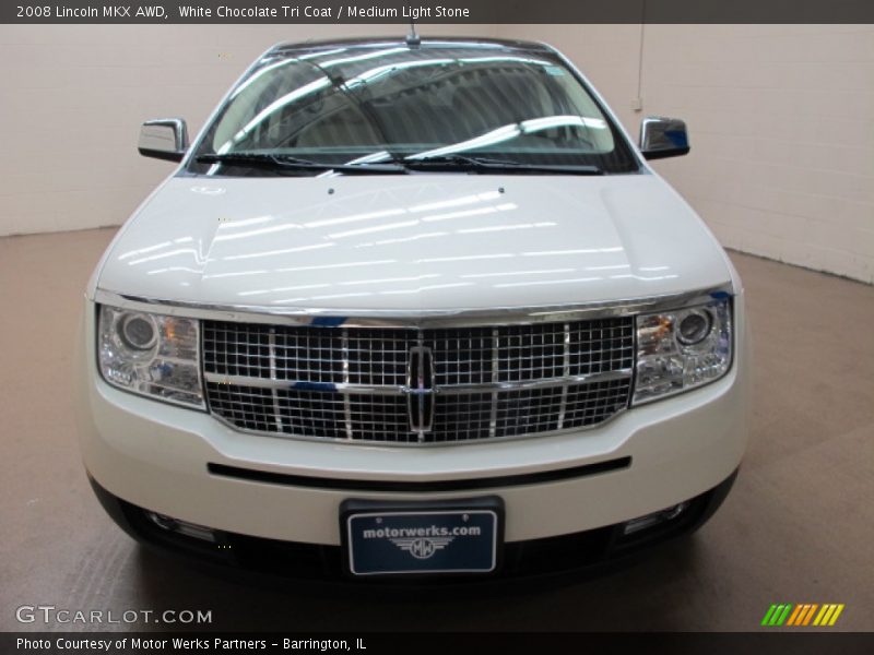 White Chocolate Tri Coat / Medium Light Stone 2008 Lincoln MKX AWD