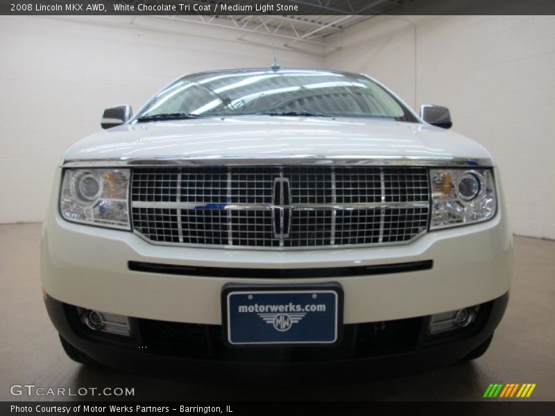 White Chocolate Tri Coat / Medium Light Stone 2008 Lincoln MKX AWD