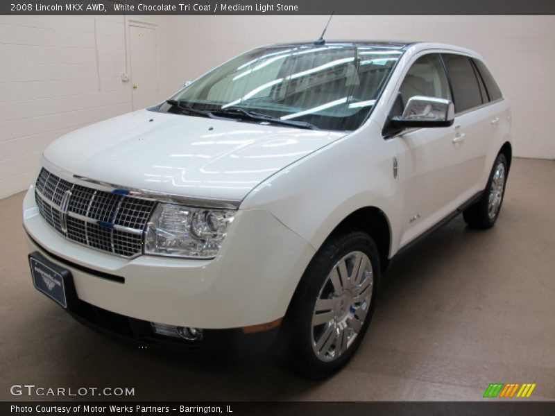 White Chocolate Tri Coat / Medium Light Stone 2008 Lincoln MKX AWD