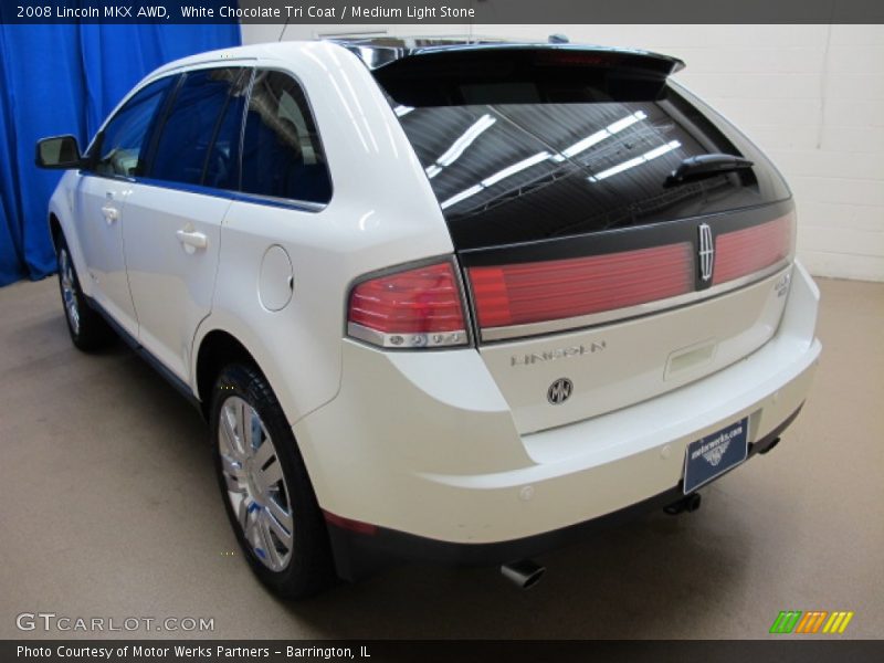 White Chocolate Tri Coat / Medium Light Stone 2008 Lincoln MKX AWD