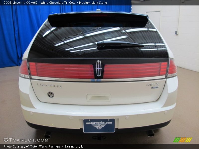 White Chocolate Tri Coat / Medium Light Stone 2008 Lincoln MKX AWD