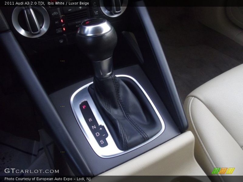  2011 A3 2.0 TDI 6 Speed S tronic Dual-Clutch Automatic Shifter