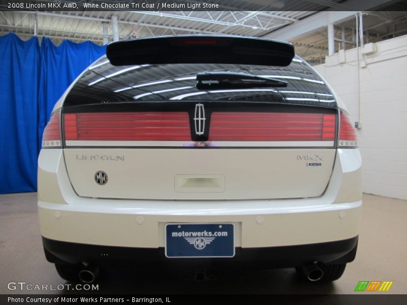 White Chocolate Tri Coat / Medium Light Stone 2008 Lincoln MKX AWD