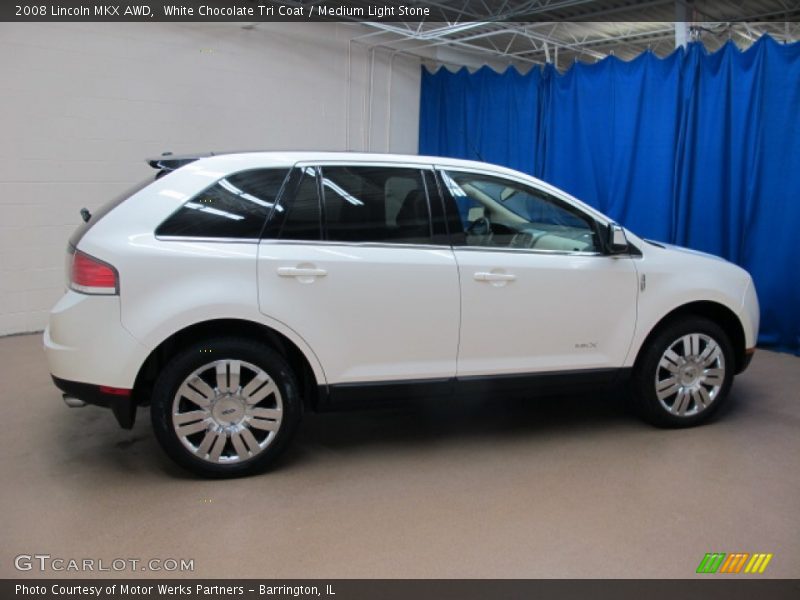 White Chocolate Tri Coat / Medium Light Stone 2008 Lincoln MKX AWD