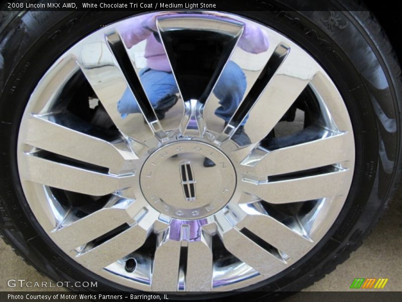 White Chocolate Tri Coat / Medium Light Stone 2008 Lincoln MKX AWD