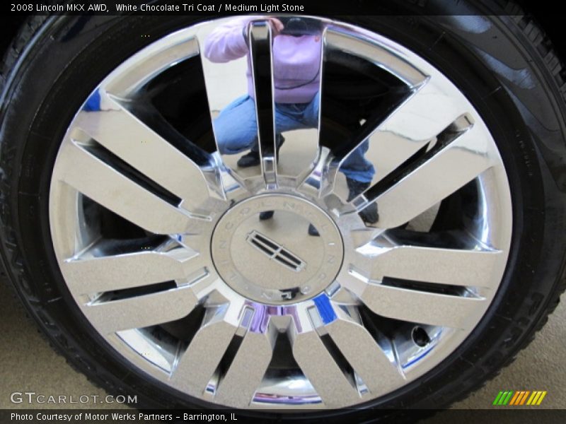 White Chocolate Tri Coat / Medium Light Stone 2008 Lincoln MKX AWD