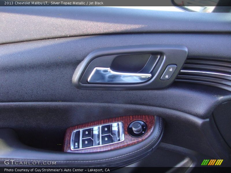 Silver Topaz Metallic / Jet Black 2013 Chevrolet Malibu LT
