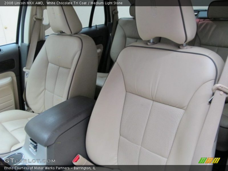 White Chocolate Tri Coat / Medium Light Stone 2008 Lincoln MKX AWD