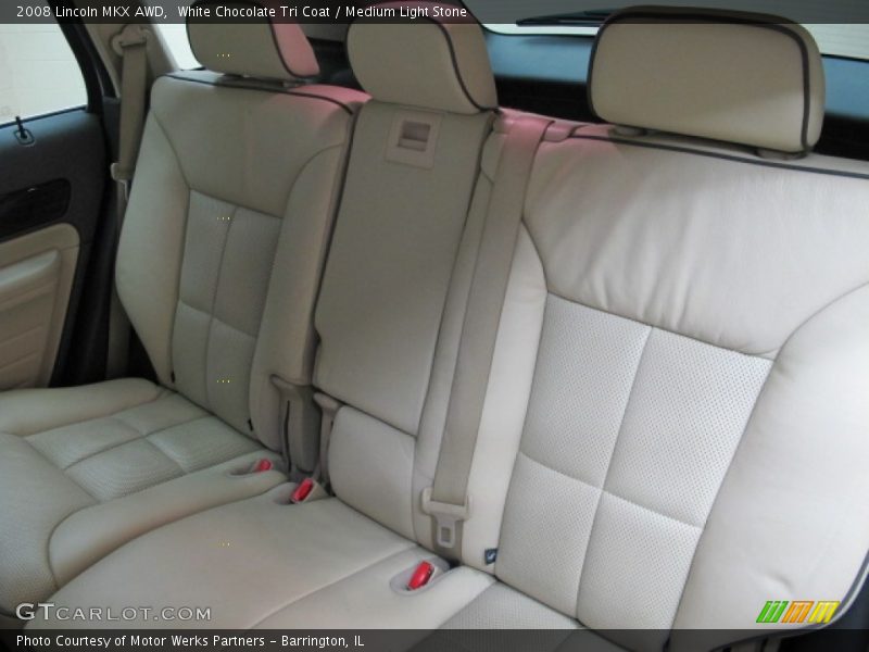 White Chocolate Tri Coat / Medium Light Stone 2008 Lincoln MKX AWD