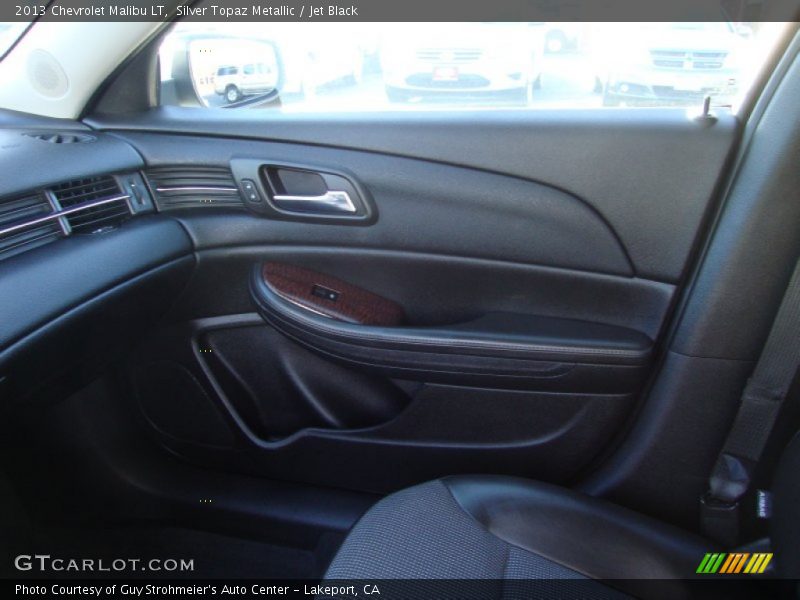 Silver Topaz Metallic / Jet Black 2013 Chevrolet Malibu LT