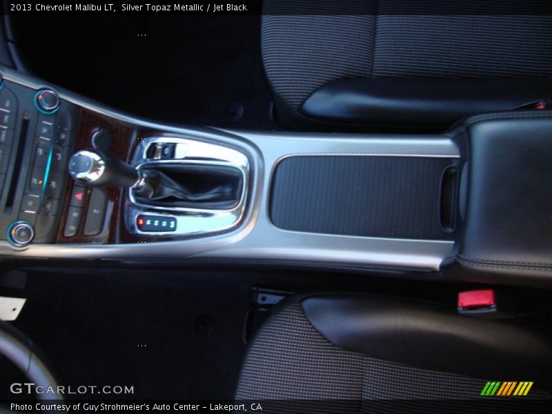 Silver Topaz Metallic / Jet Black 2013 Chevrolet Malibu LT