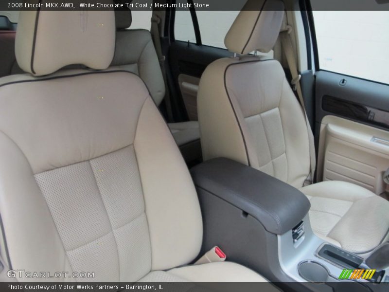 White Chocolate Tri Coat / Medium Light Stone 2008 Lincoln MKX AWD
