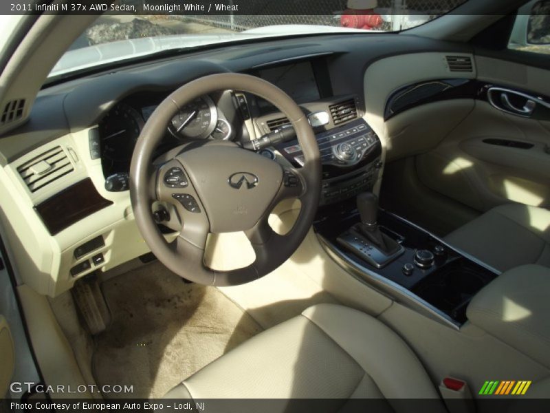 Moonlight White / Wheat 2011 Infiniti M 37x AWD Sedan