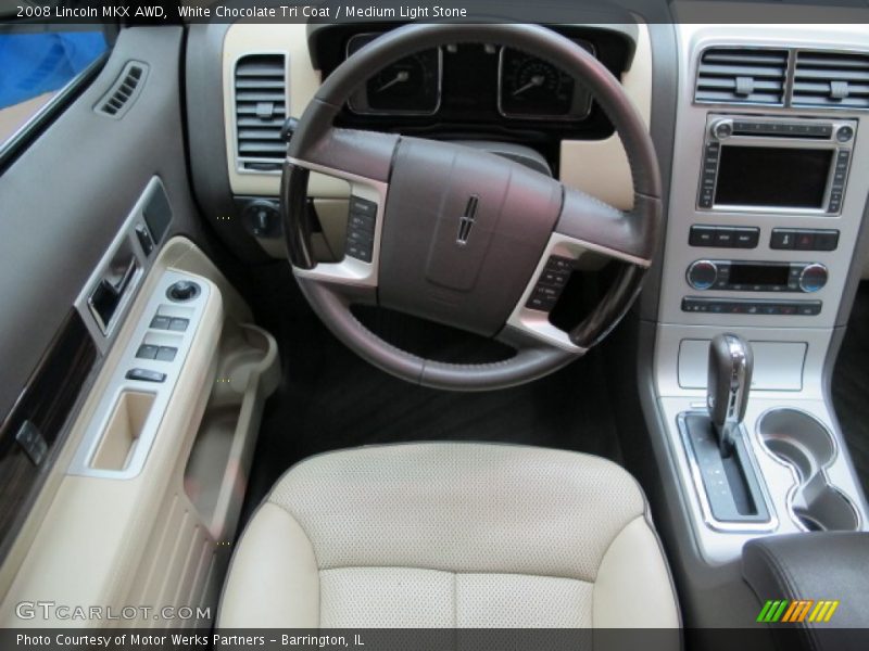 White Chocolate Tri Coat / Medium Light Stone 2008 Lincoln MKX AWD