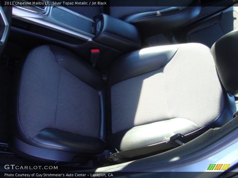 Silver Topaz Metallic / Jet Black 2013 Chevrolet Malibu LT