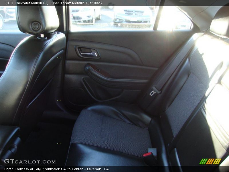 Silver Topaz Metallic / Jet Black 2013 Chevrolet Malibu LT