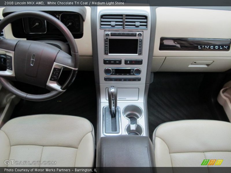 White Chocolate Tri Coat / Medium Light Stone 2008 Lincoln MKX AWD