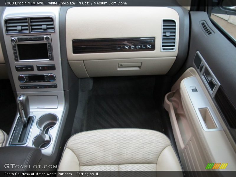 White Chocolate Tri Coat / Medium Light Stone 2008 Lincoln MKX AWD