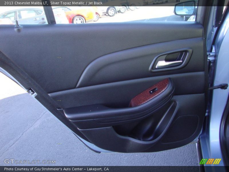 Silver Topaz Metallic / Jet Black 2013 Chevrolet Malibu LT