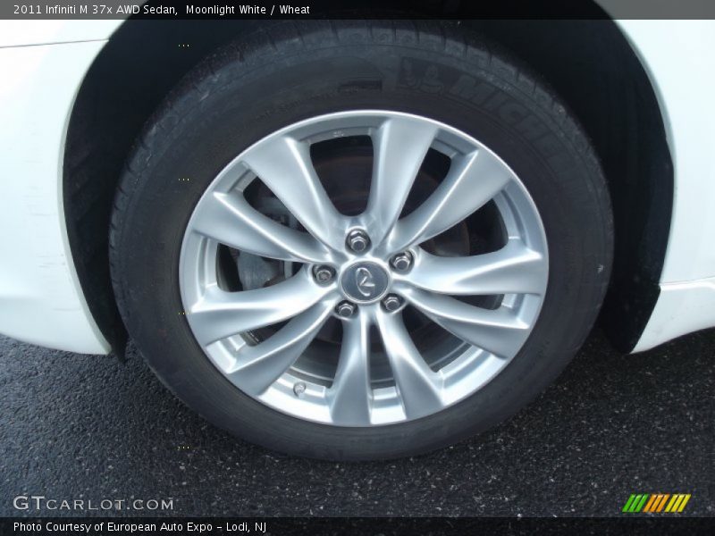 Moonlight White / Wheat 2011 Infiniti M 37x AWD Sedan