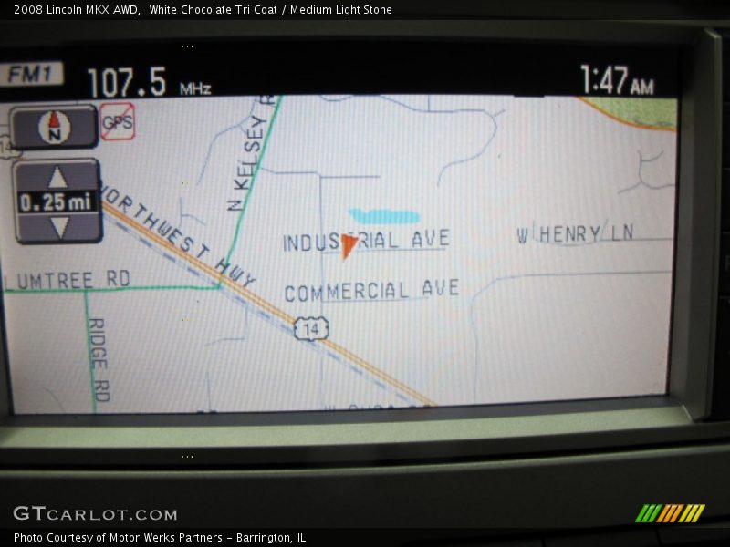 White Chocolate Tri Coat / Medium Light Stone 2008 Lincoln MKX AWD
