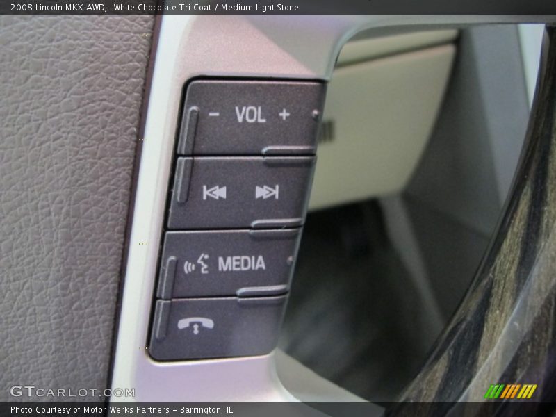 White Chocolate Tri Coat / Medium Light Stone 2008 Lincoln MKX AWD