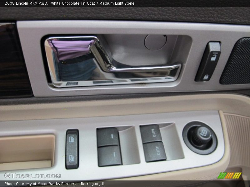 White Chocolate Tri Coat / Medium Light Stone 2008 Lincoln MKX AWD
