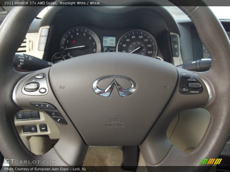 Moonlight White / Wheat 2011 Infiniti M 37x AWD Sedan