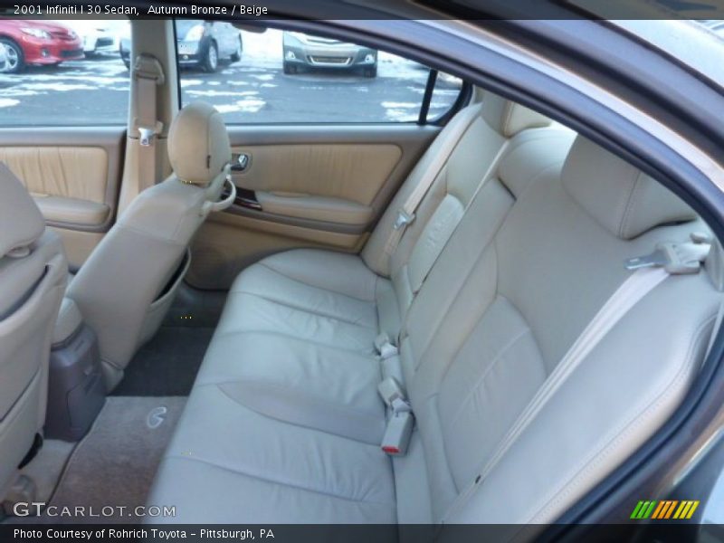 Autumn Bronze / Beige 2001 Infiniti I 30 Sedan