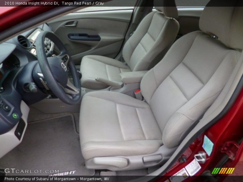 Tango Red Pearl / Gray 2010 Honda Insight Hybrid EX