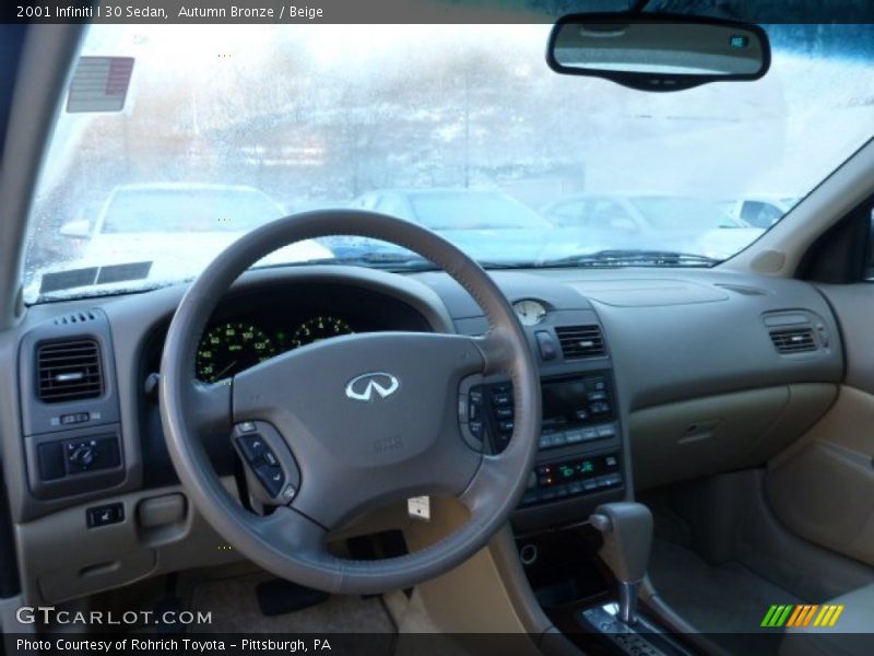 Autumn Bronze / Beige 2001 Infiniti I 30 Sedan