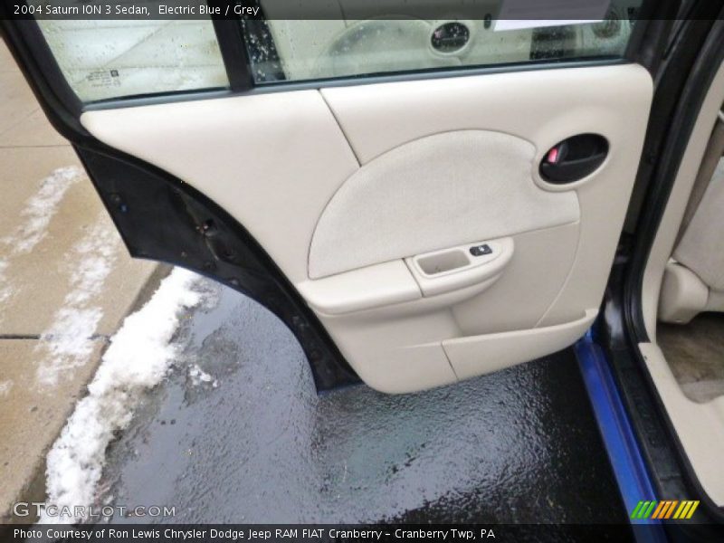 Electric Blue / Grey 2004 Saturn ION 3 Sedan