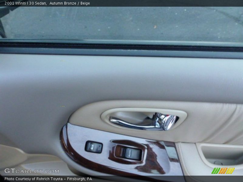 Autumn Bronze / Beige 2001 Infiniti I 30 Sedan