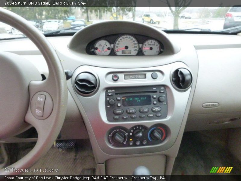 Electric Blue / Grey 2004 Saturn ION 3 Sedan