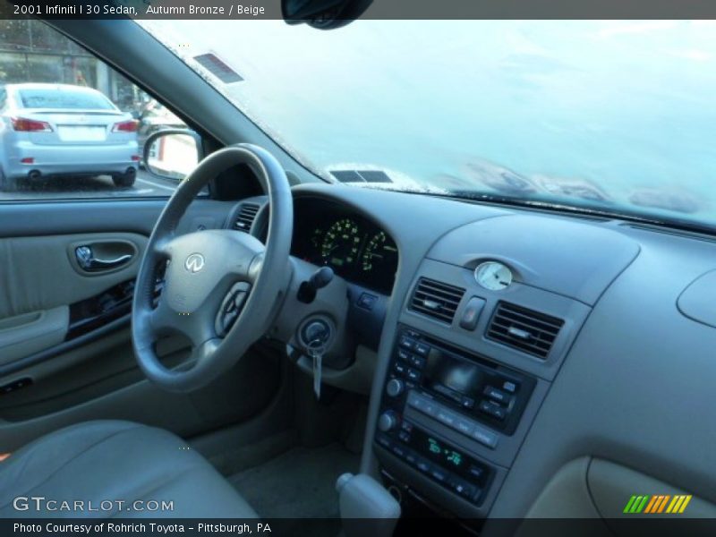 Autumn Bronze / Beige 2001 Infiniti I 30 Sedan