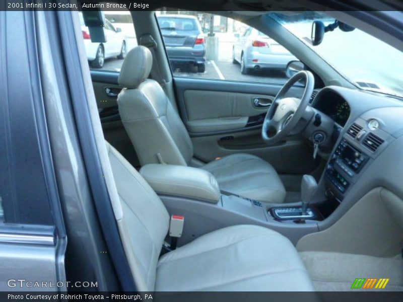 Autumn Bronze / Beige 2001 Infiniti I 30 Sedan