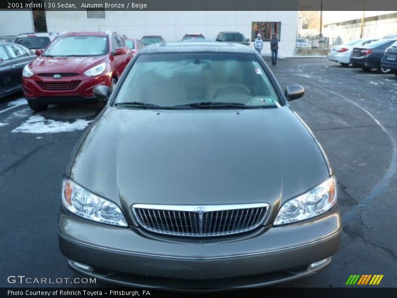Autumn Bronze / Beige 2001 Infiniti I 30 Sedan