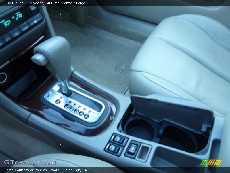 Autumn Bronze / Beige 2001 Infiniti I 30 Sedan