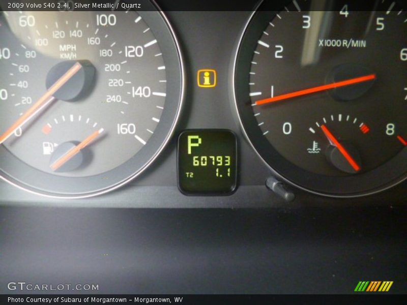 Silver Metallic / Quartz 2009 Volvo S40 2.4i