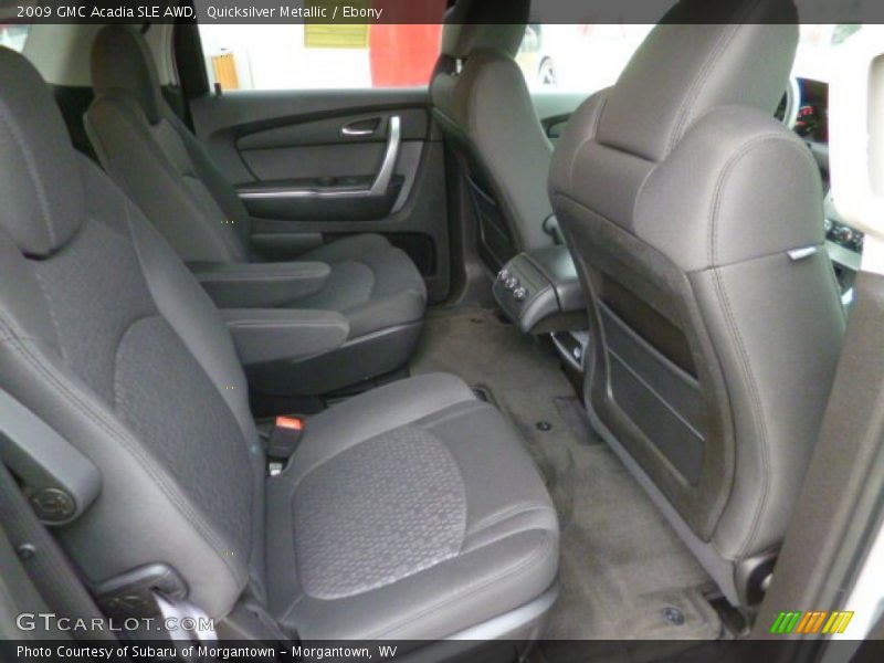 Quicksilver Metallic / Ebony 2009 GMC Acadia SLE AWD