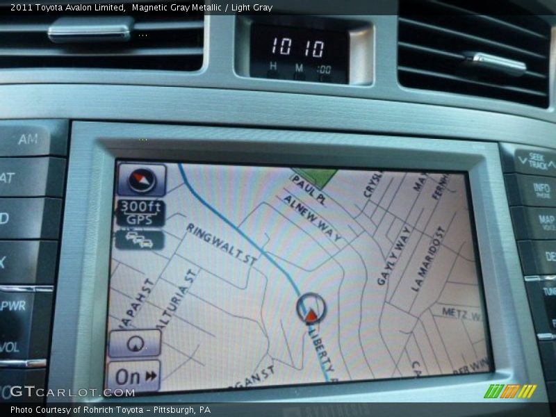 Magnetic Gray Metallic / Light Gray 2011 Toyota Avalon Limited