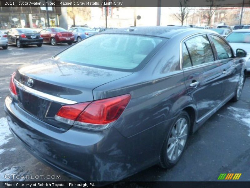 Magnetic Gray Metallic / Light Gray 2011 Toyota Avalon Limited