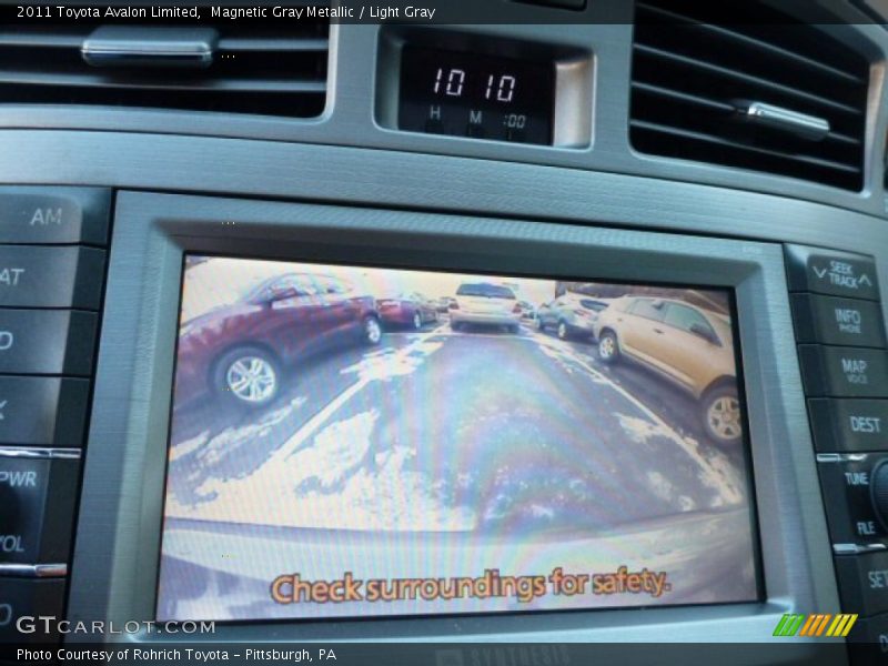 Magnetic Gray Metallic / Light Gray 2011 Toyota Avalon Limited