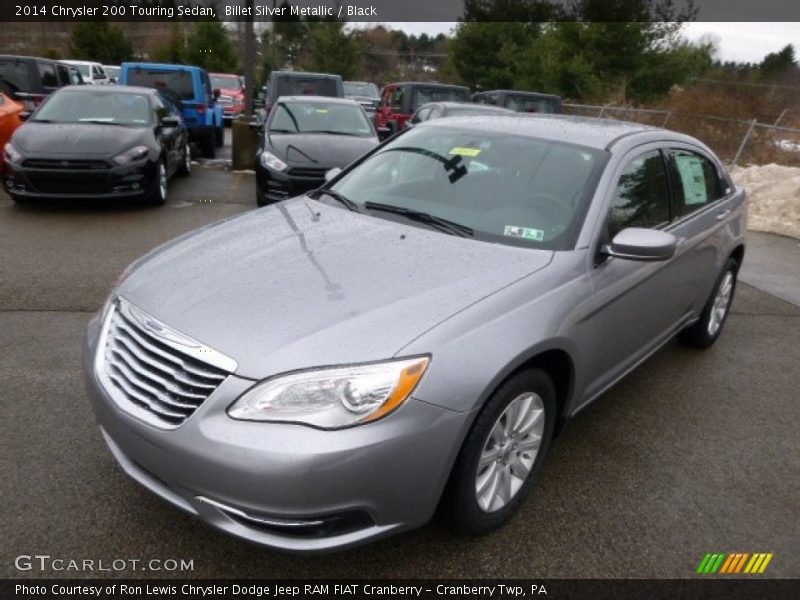 Billet Silver Metallic / Black 2014 Chrysler 200 Touring Sedan