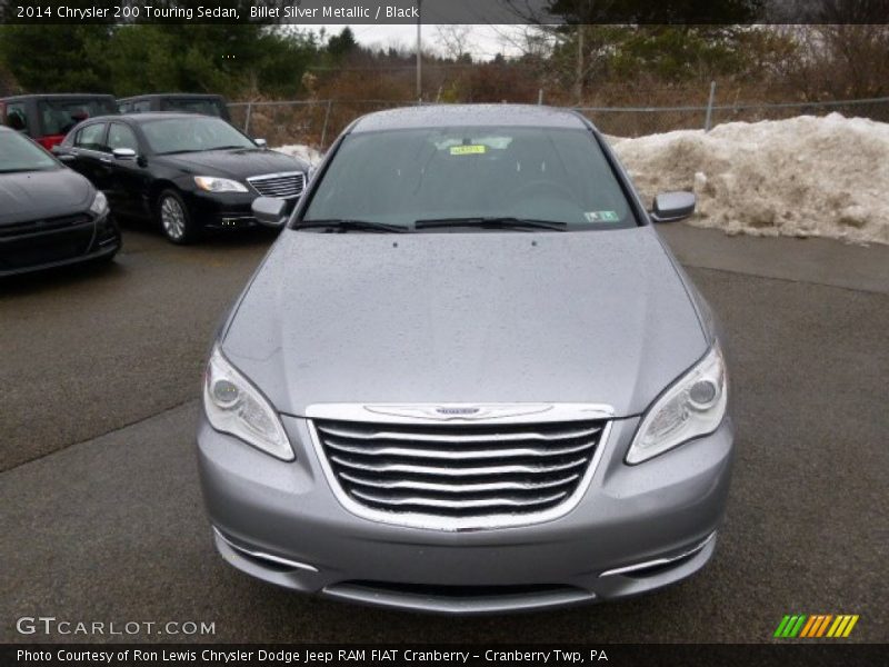 Billet Silver Metallic / Black 2014 Chrysler 200 Touring Sedan