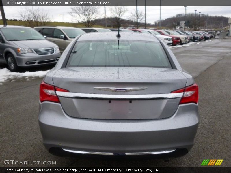 Billet Silver Metallic / Black 2014 Chrysler 200 Touring Sedan