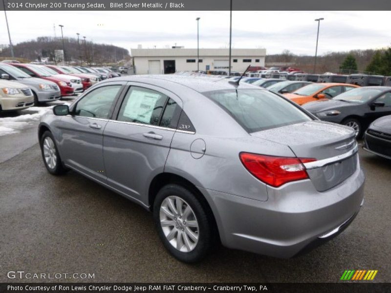 Billet Silver Metallic / Black 2014 Chrysler 200 Touring Sedan